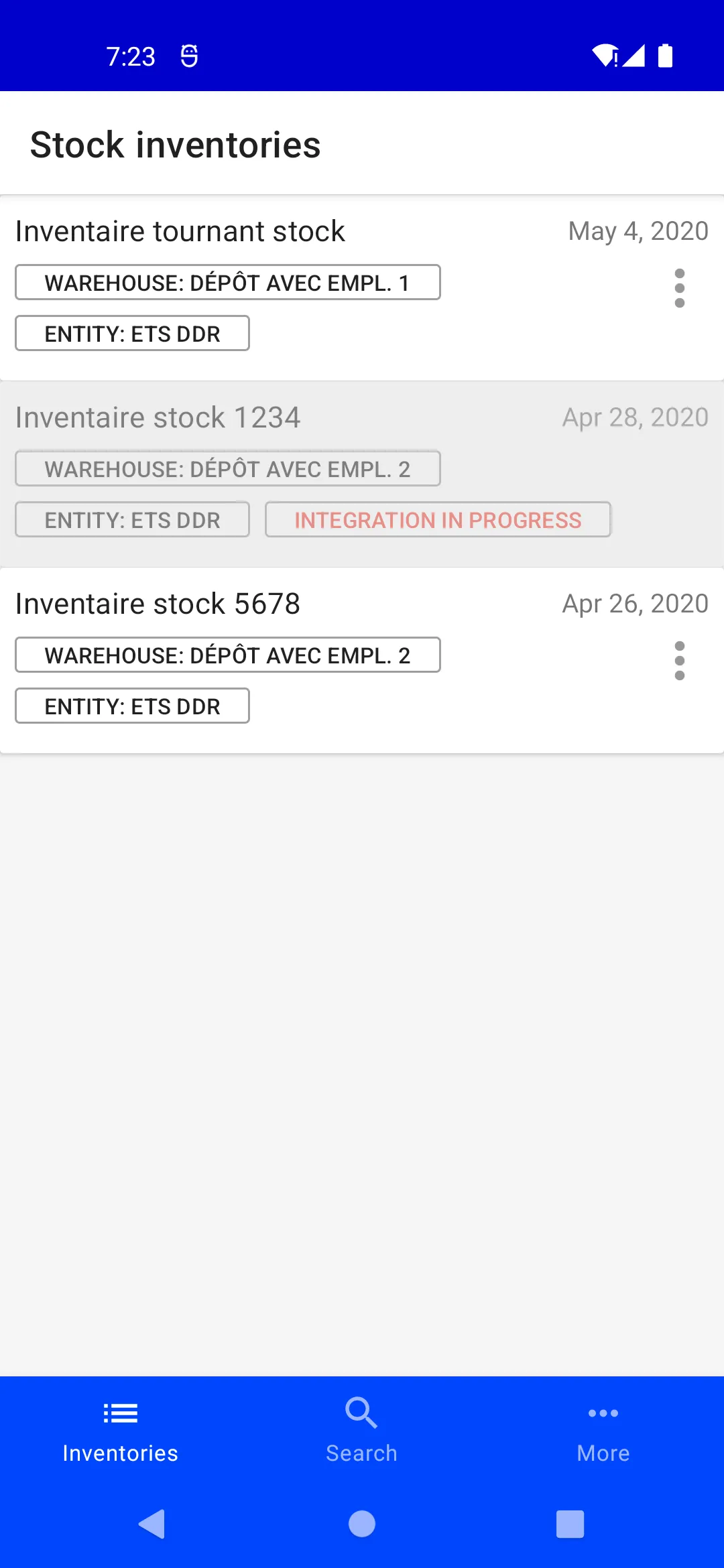 Stock inventories | Indus Appstore | Screenshot