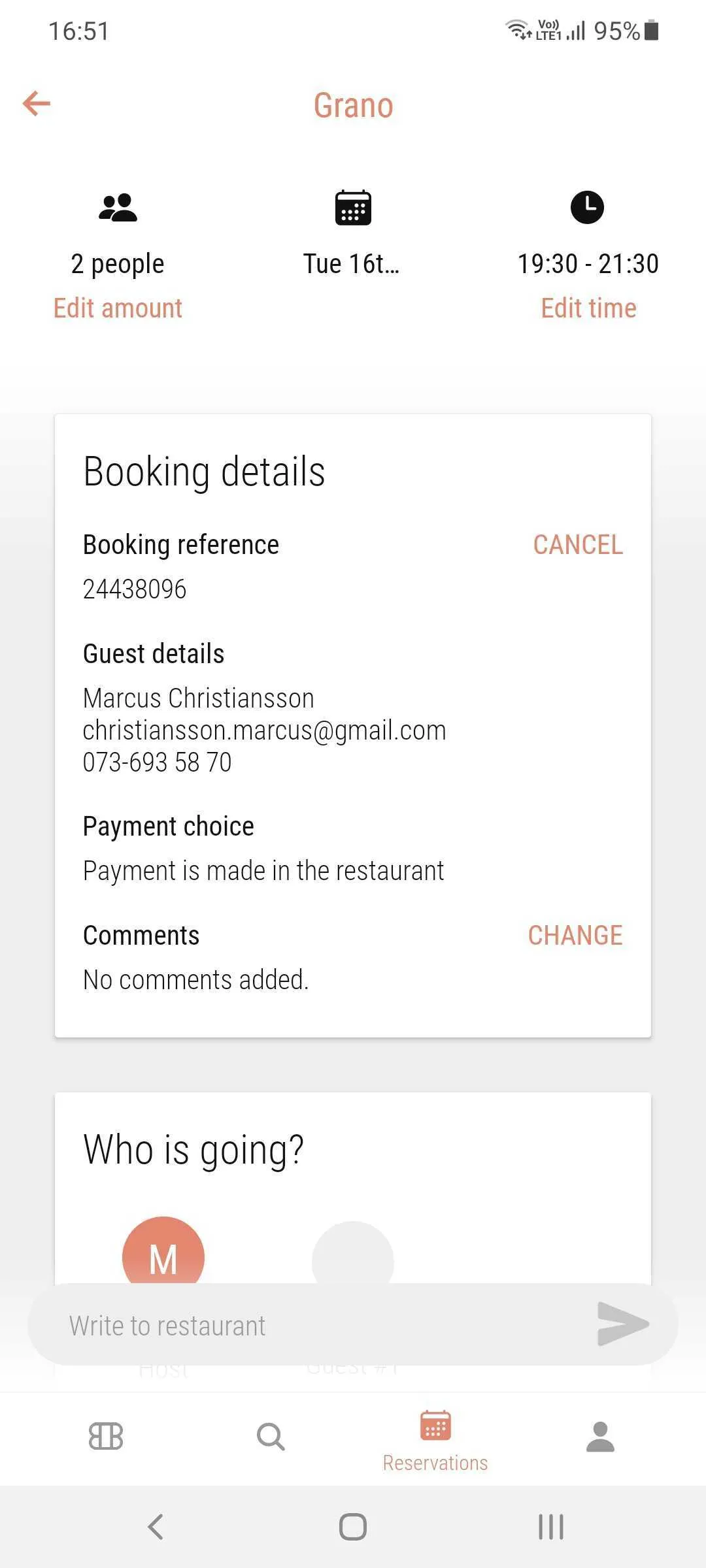 BokaBord - Restaurants | Indus Appstore | Screenshot