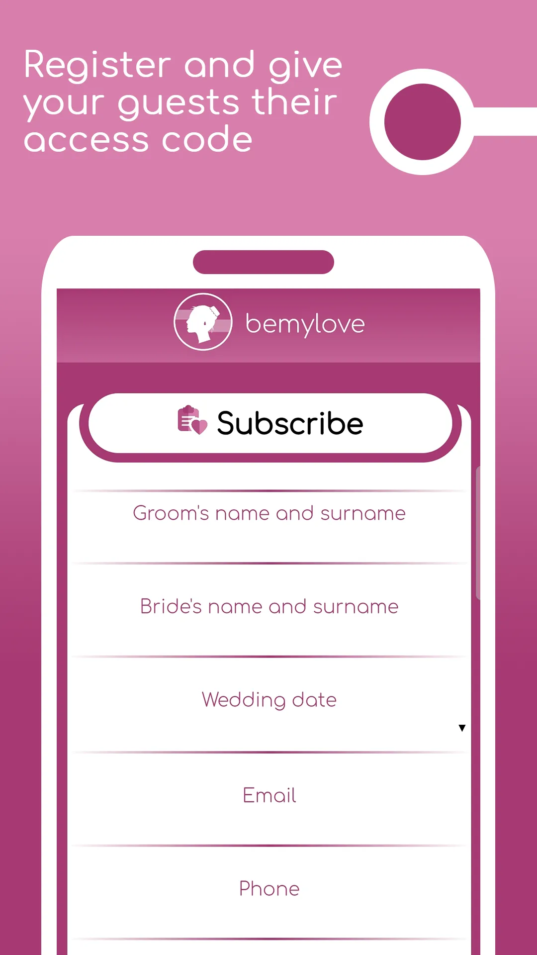 Bemylove - Plan your wedding! | Indus Appstore | Screenshot