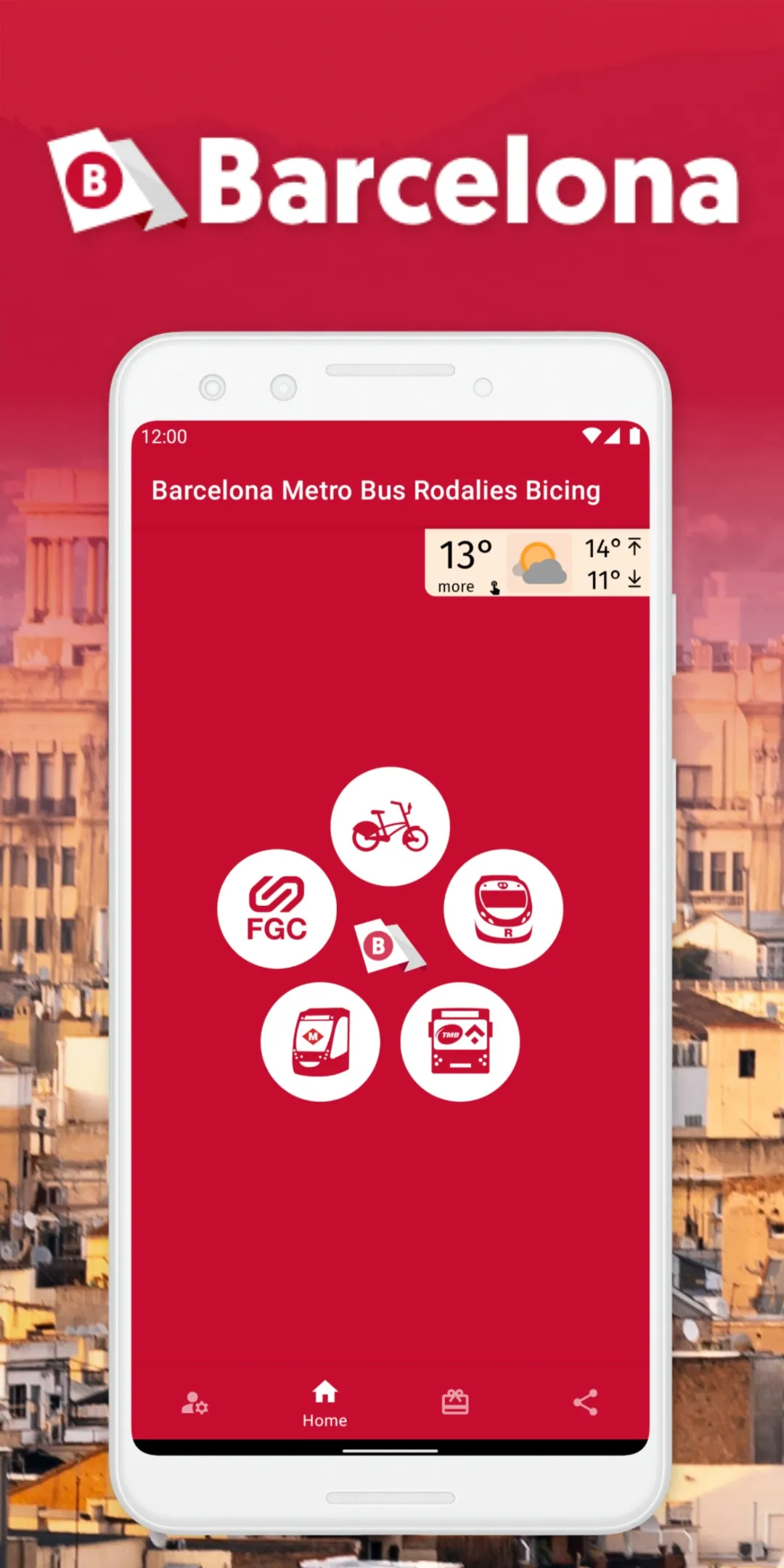 Barcelona Tram Metro Bus | Indus Appstore | Screenshot