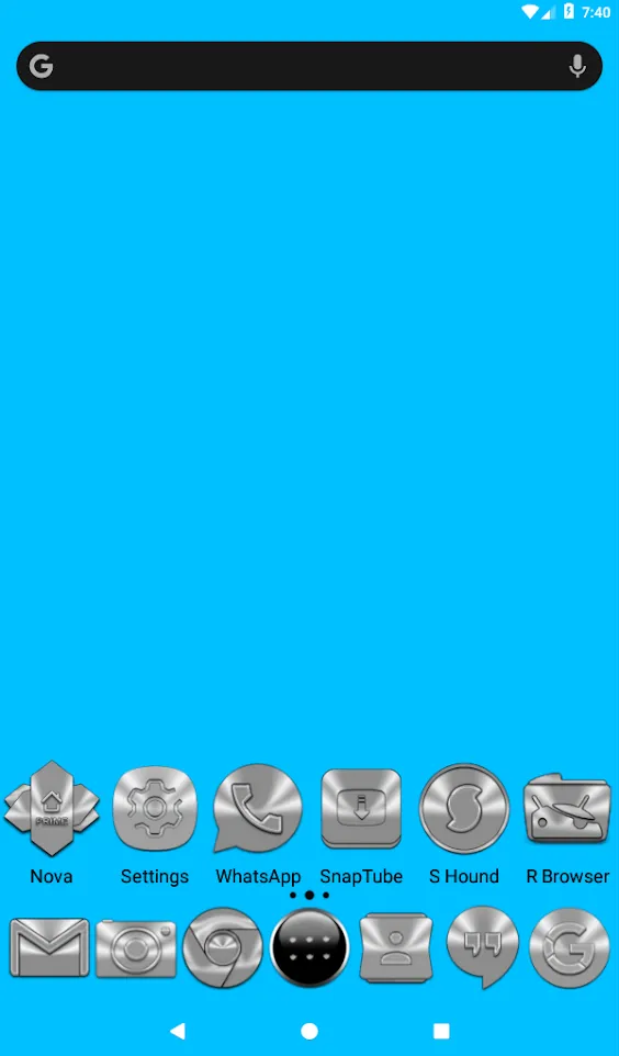 Silver and Chrome Icon Pack | Indus Appstore | Screenshot