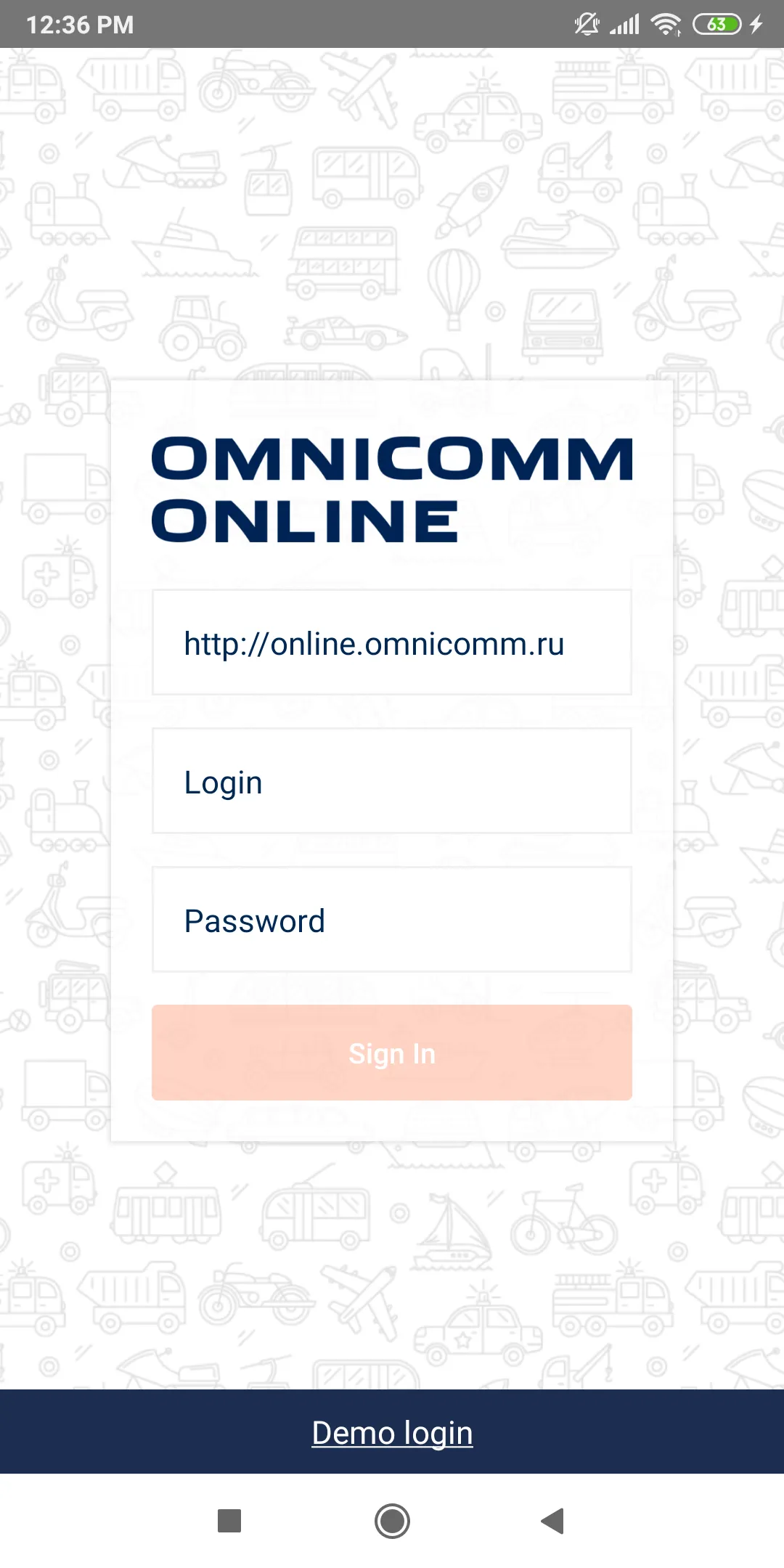 Omnicomm Online | Indus Appstore | Screenshot