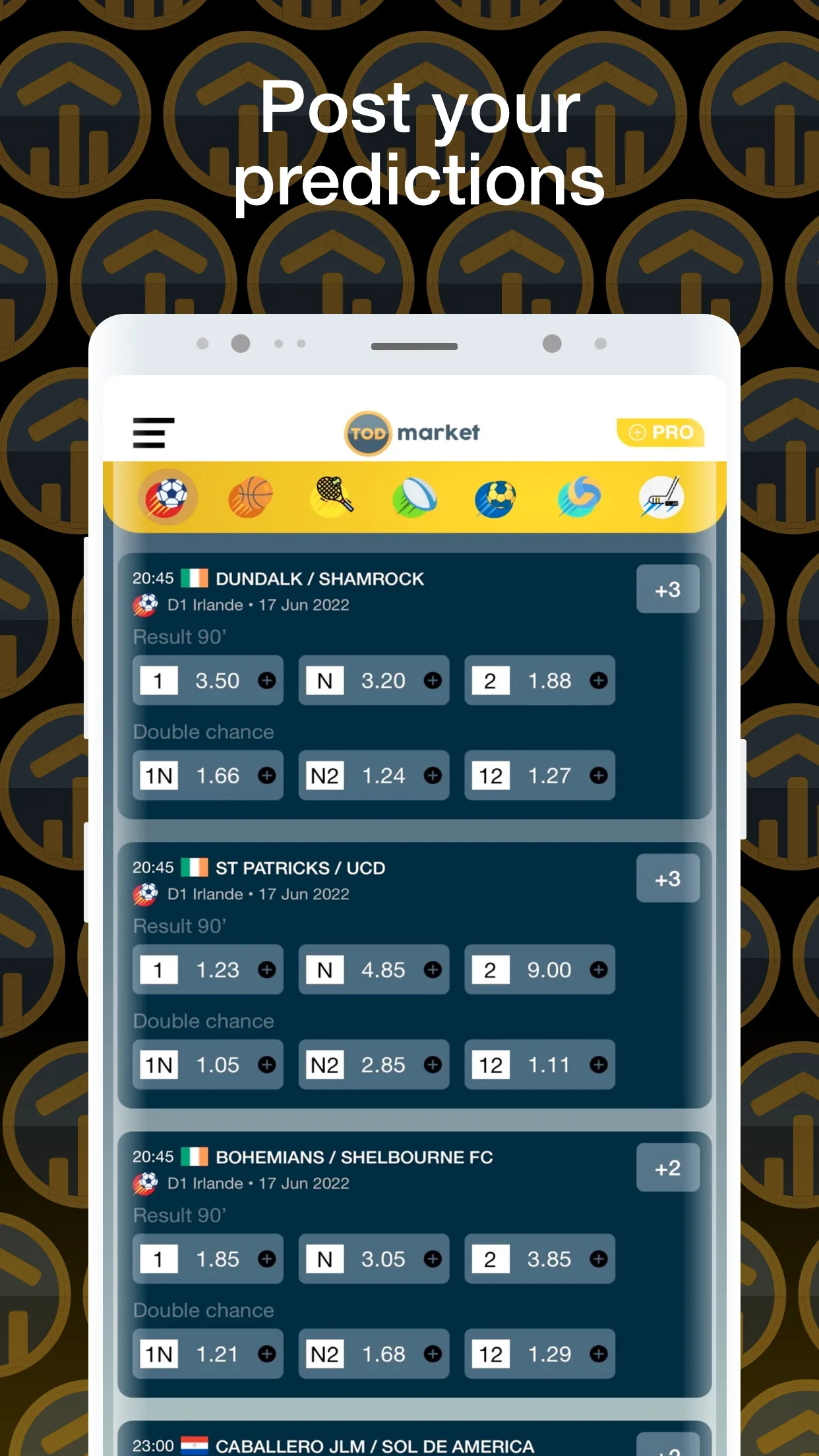 Todmarket - Sport Social | Indus Appstore | Screenshot