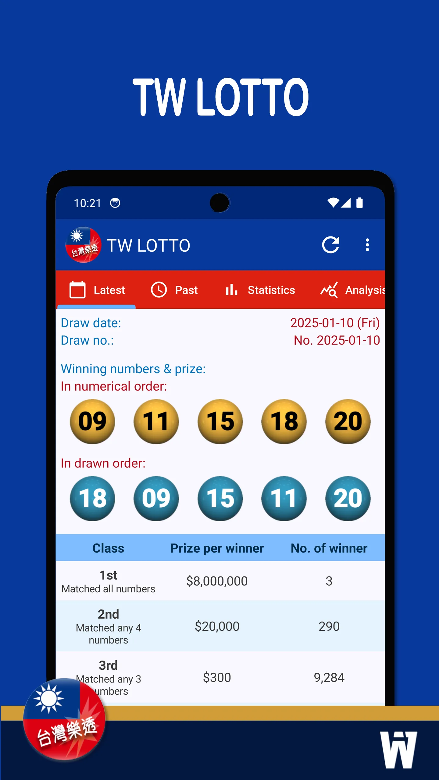 TW LOTTO | Indus Appstore | Screenshot