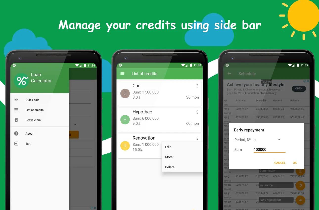 EMI loan calculator | Indus Appstore | Screenshot