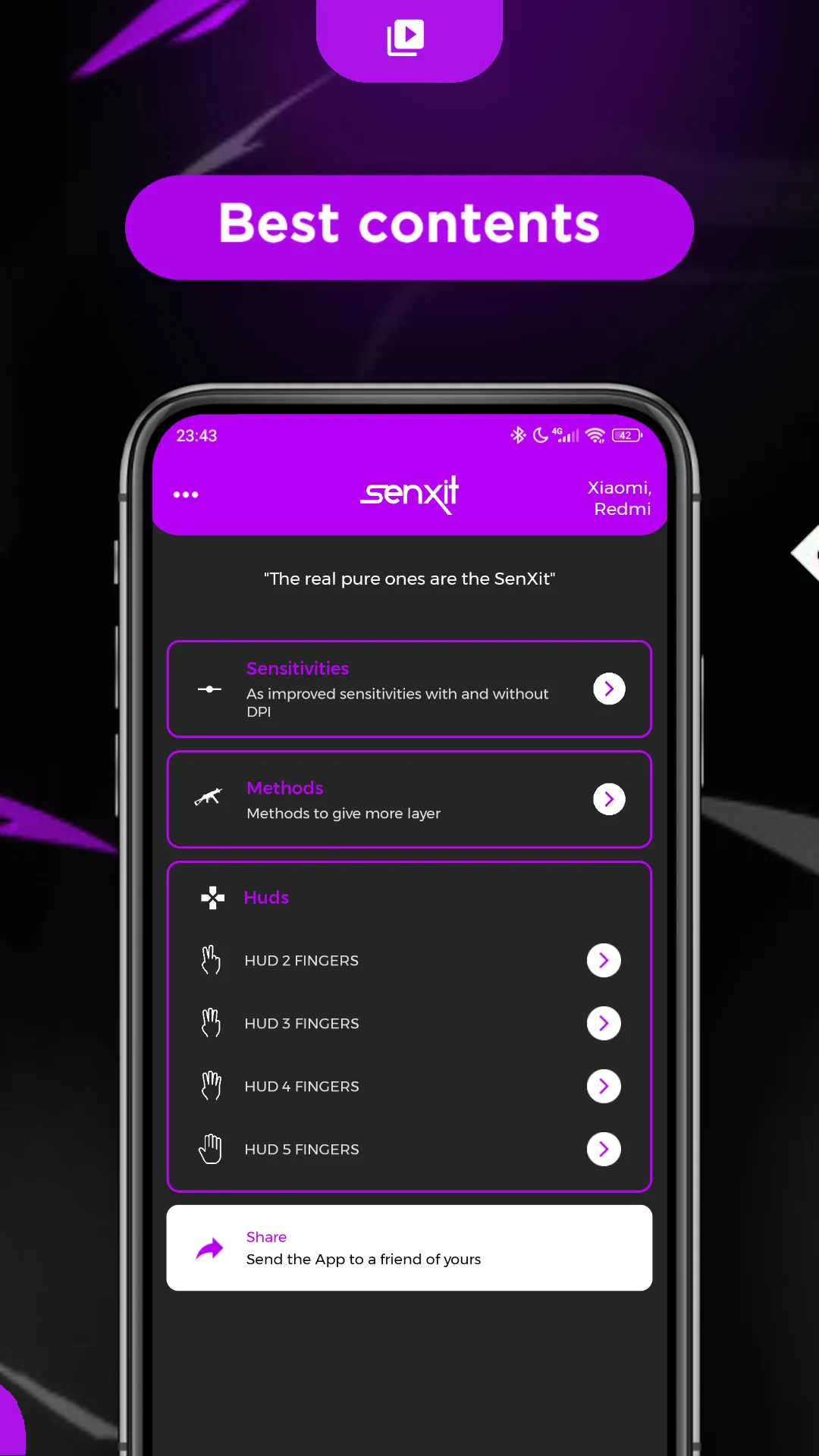 SenXit - Sensi FF Pack | Indus Appstore | Screenshot