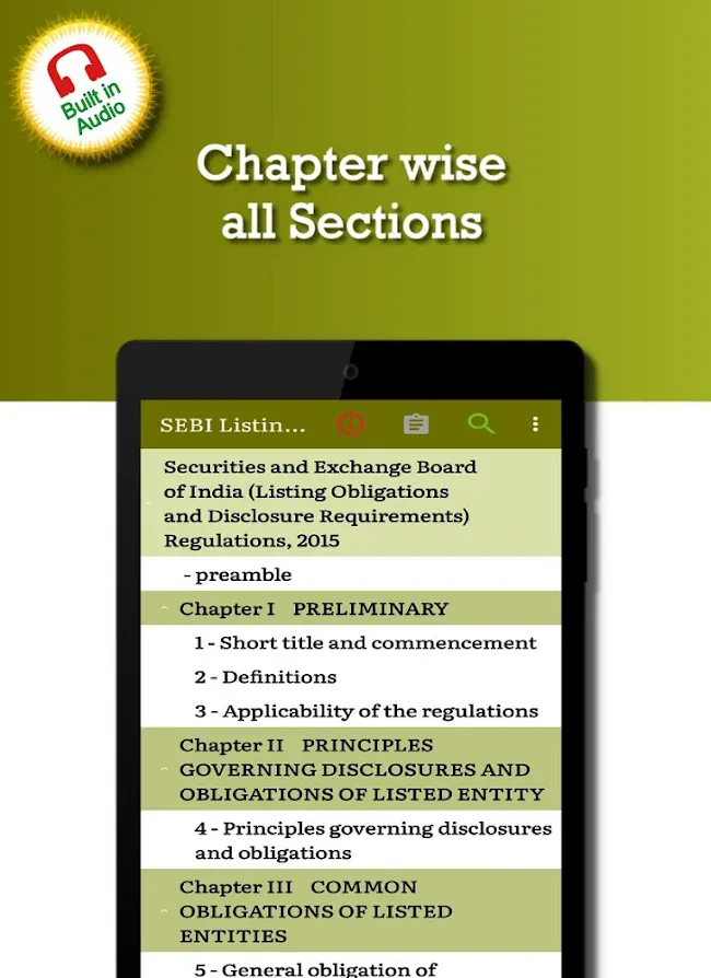 SEBI Listing Regulations 2015 | Indus Appstore | Screenshot