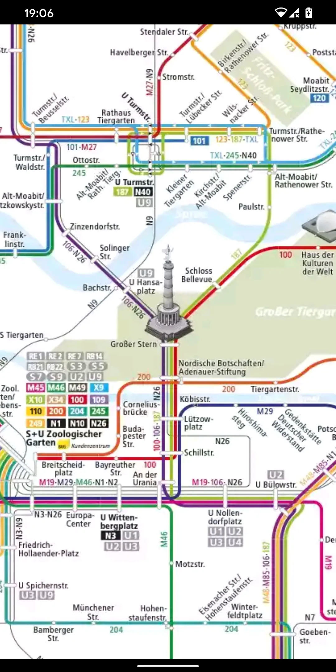 Berlin Liniennetz S und U Bahn | Indus Appstore | Screenshot