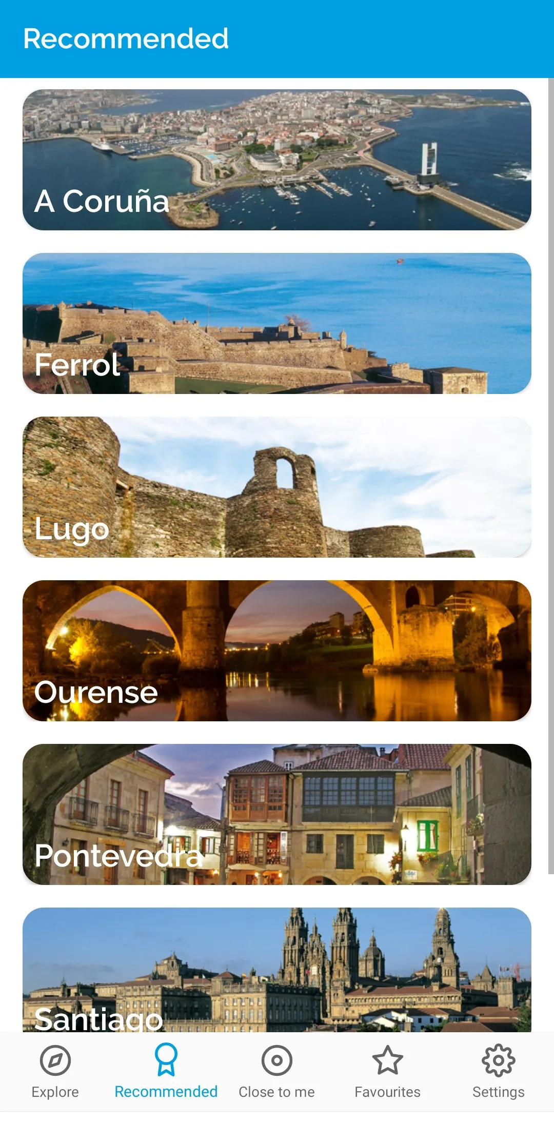 Turismo de Galicia | Indus Appstore | Screenshot