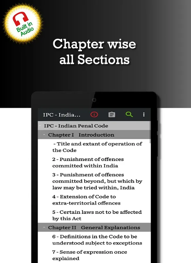 Indian Penal Code 1860 (IPC) | Indus Appstore | Screenshot