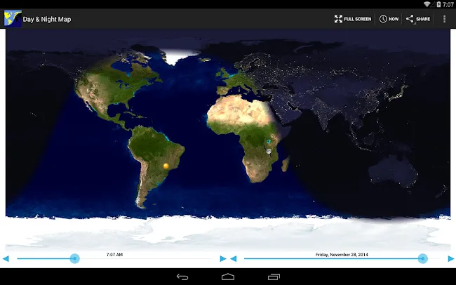 Day & Night Map | Indus Appstore | Screenshot