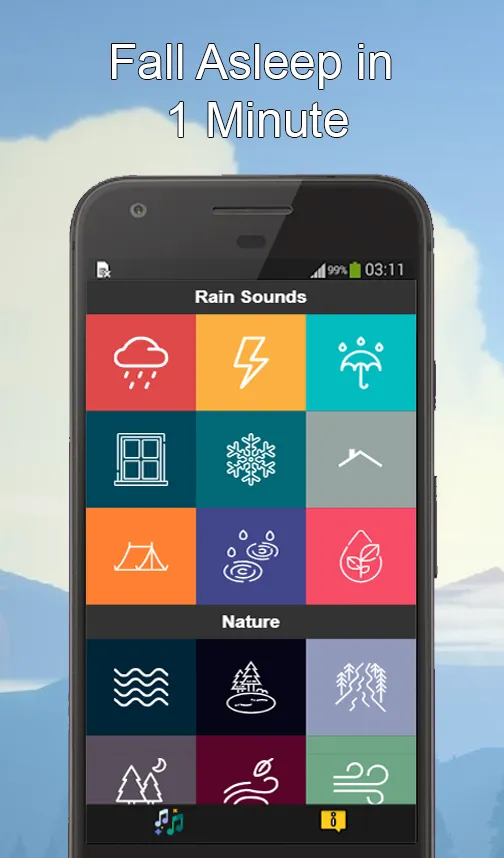 Sound of rain to sleep | Indus Appstore | Screenshot