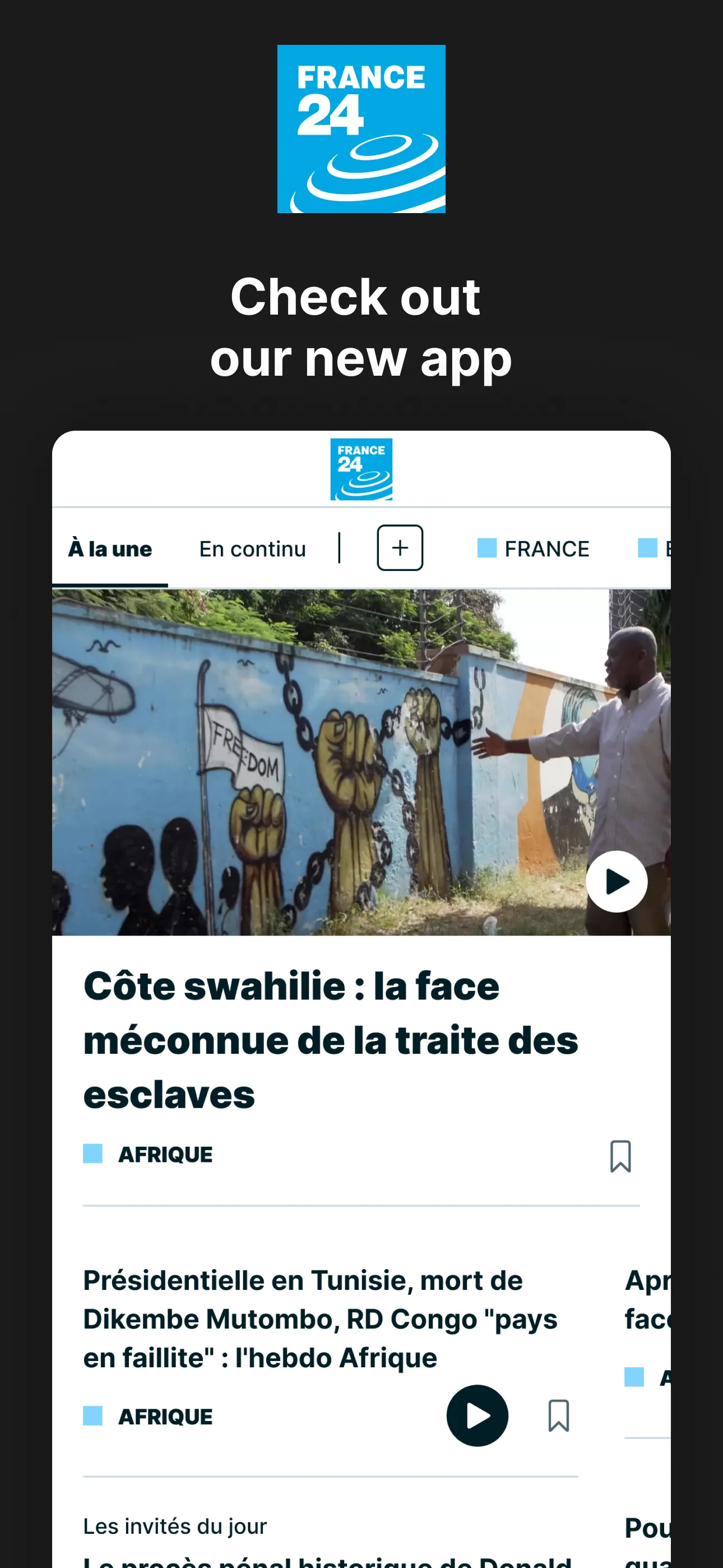 FRANCE 24 - Live news 24/7 | Indus Appstore | Screenshot