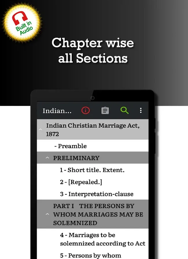 Indian Christian Marriage Act | Indus Appstore | Screenshot