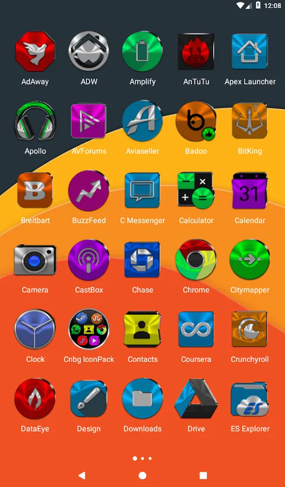 Colorful Nbg Icon Pack | Indus Appstore | Screenshot
