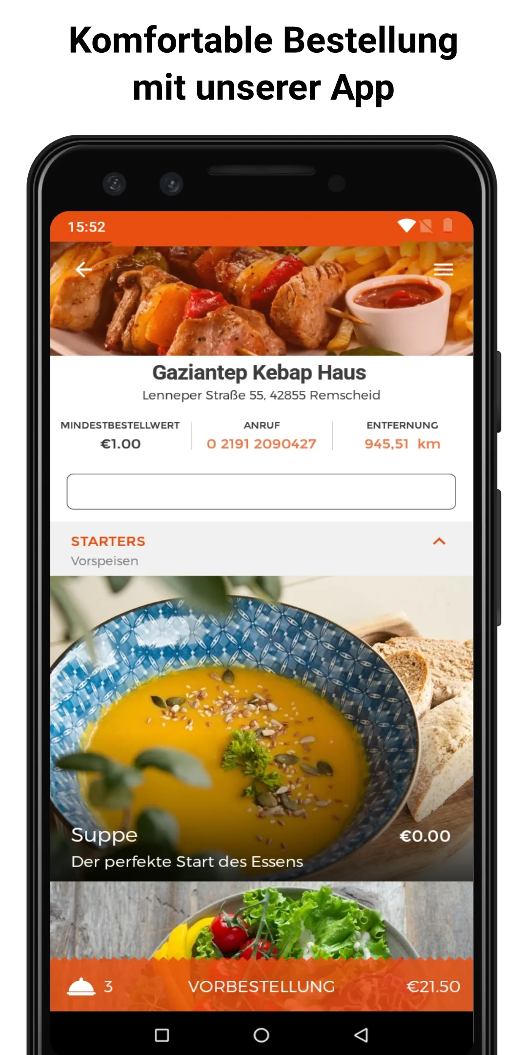 Gaziantep Kebap Haus | Indus Appstore | Screenshot