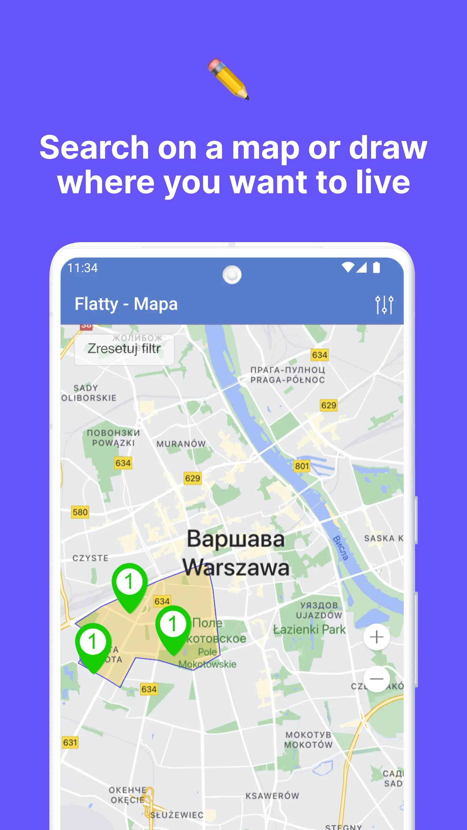 Flatty - rent or buy apartment | Indus Appstore | Screenshot