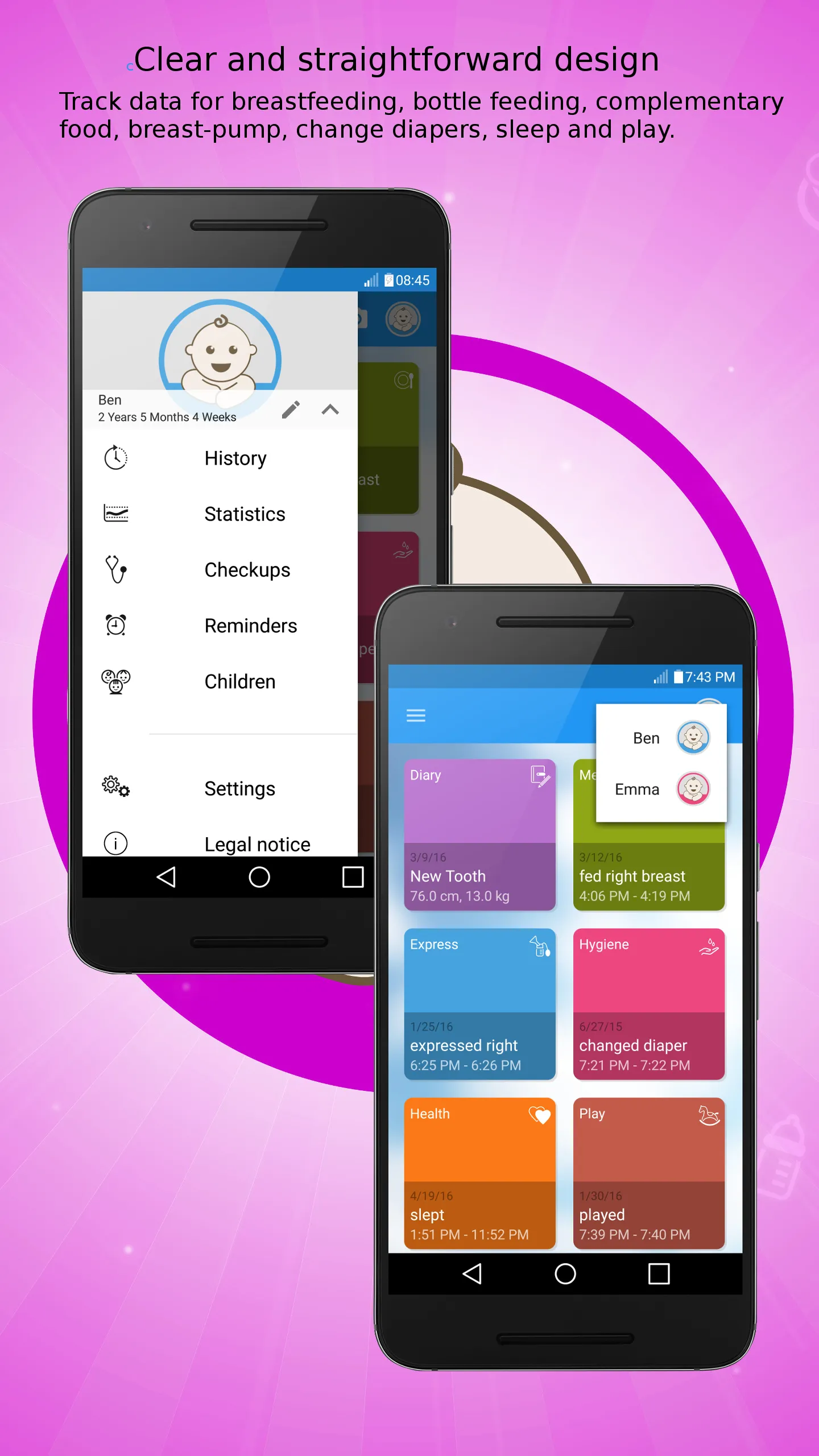 BCare - Baby Tracker and Diary | Indus Appstore | Screenshot