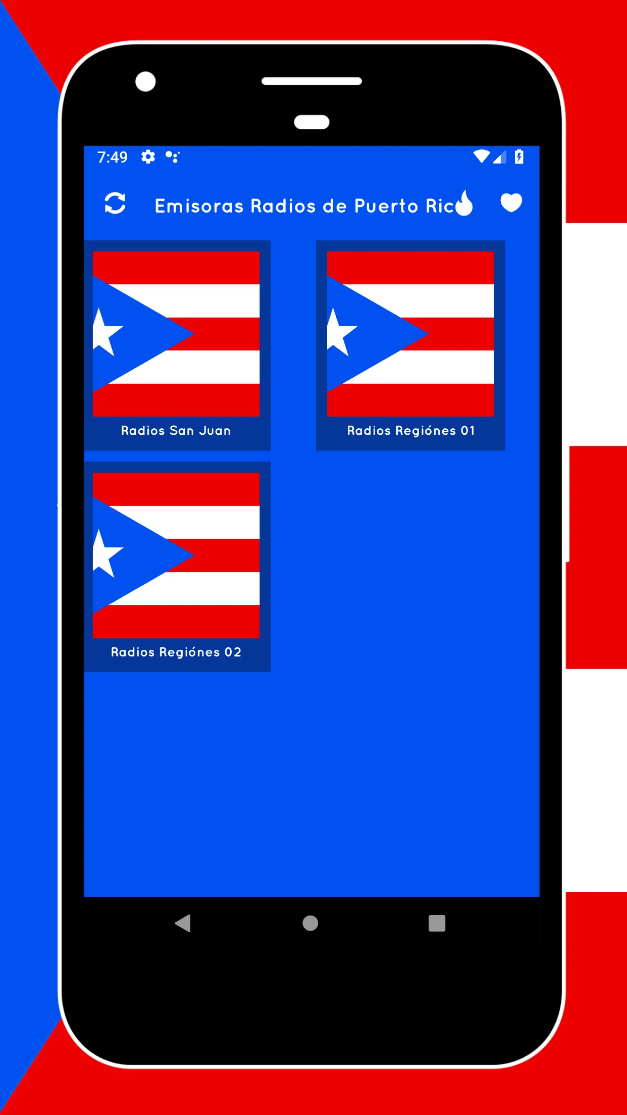 Puerto Rico Radio FM & AM App | Indus Appstore | Screenshot