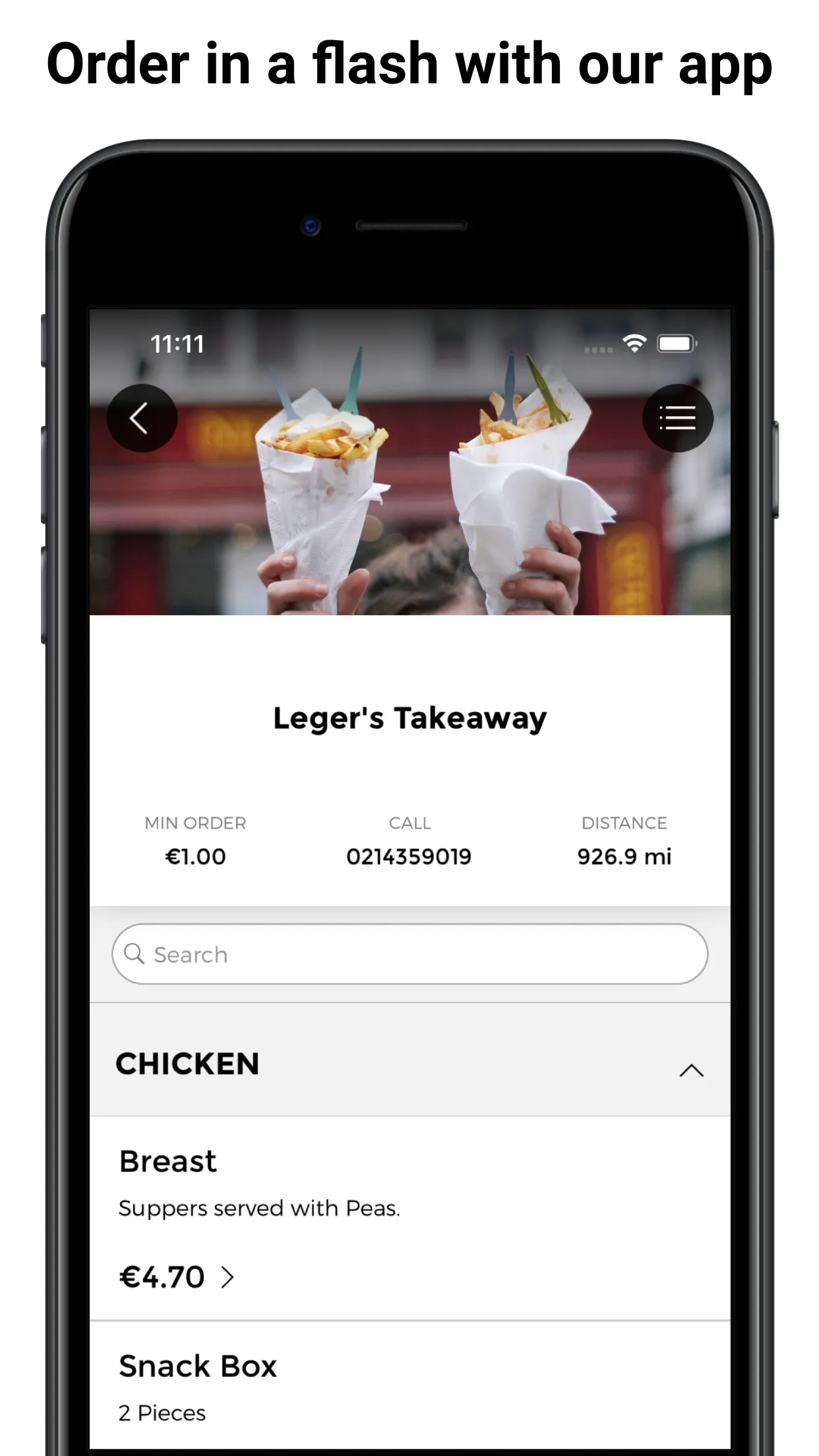 Leger's Takeaway | Indus Appstore | Screenshot