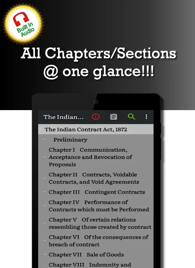 Indian Contract Act 1872 (ICA) | Indus Appstore | Screenshot