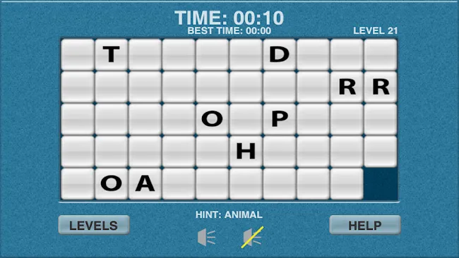 Word Slide Puzzle Fun | Indus Appstore | Screenshot