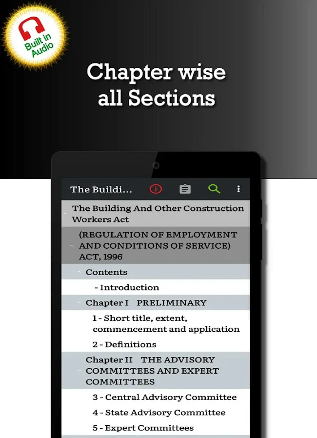 Building and Other Workers Act | Indus Appstore | Screenshot