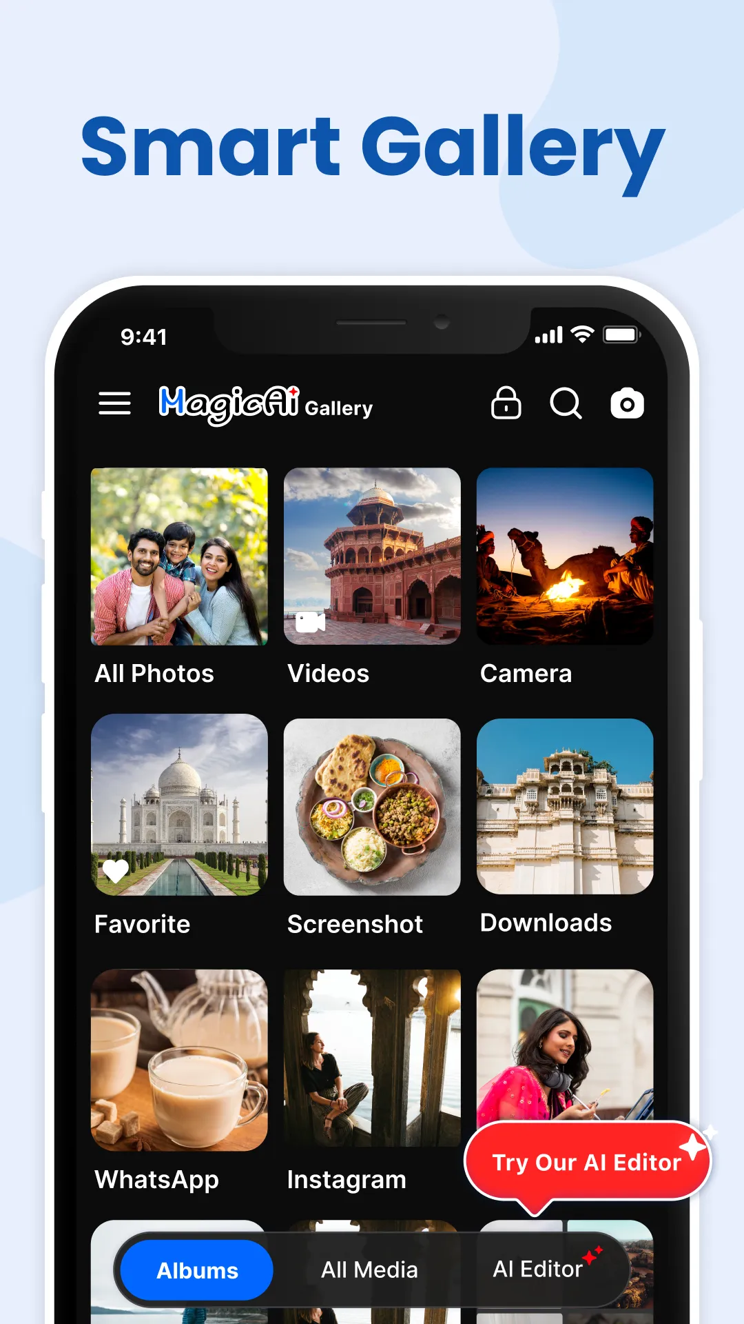 Gallery - Photo Album, Vault | Indus Appstore | Screenshot