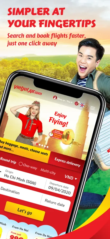 VietJet Air | Indus Appstore | Screenshot