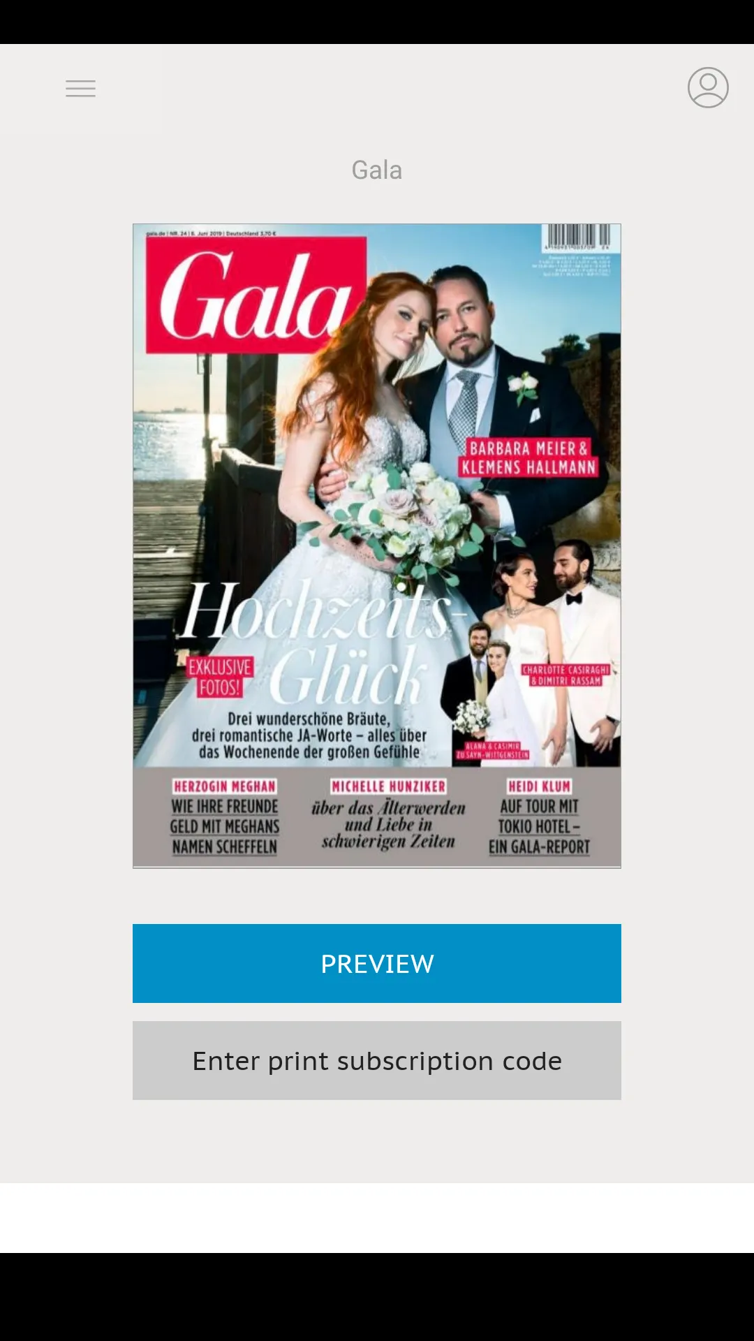 GALA Magazin | Indus Appstore | Screenshot