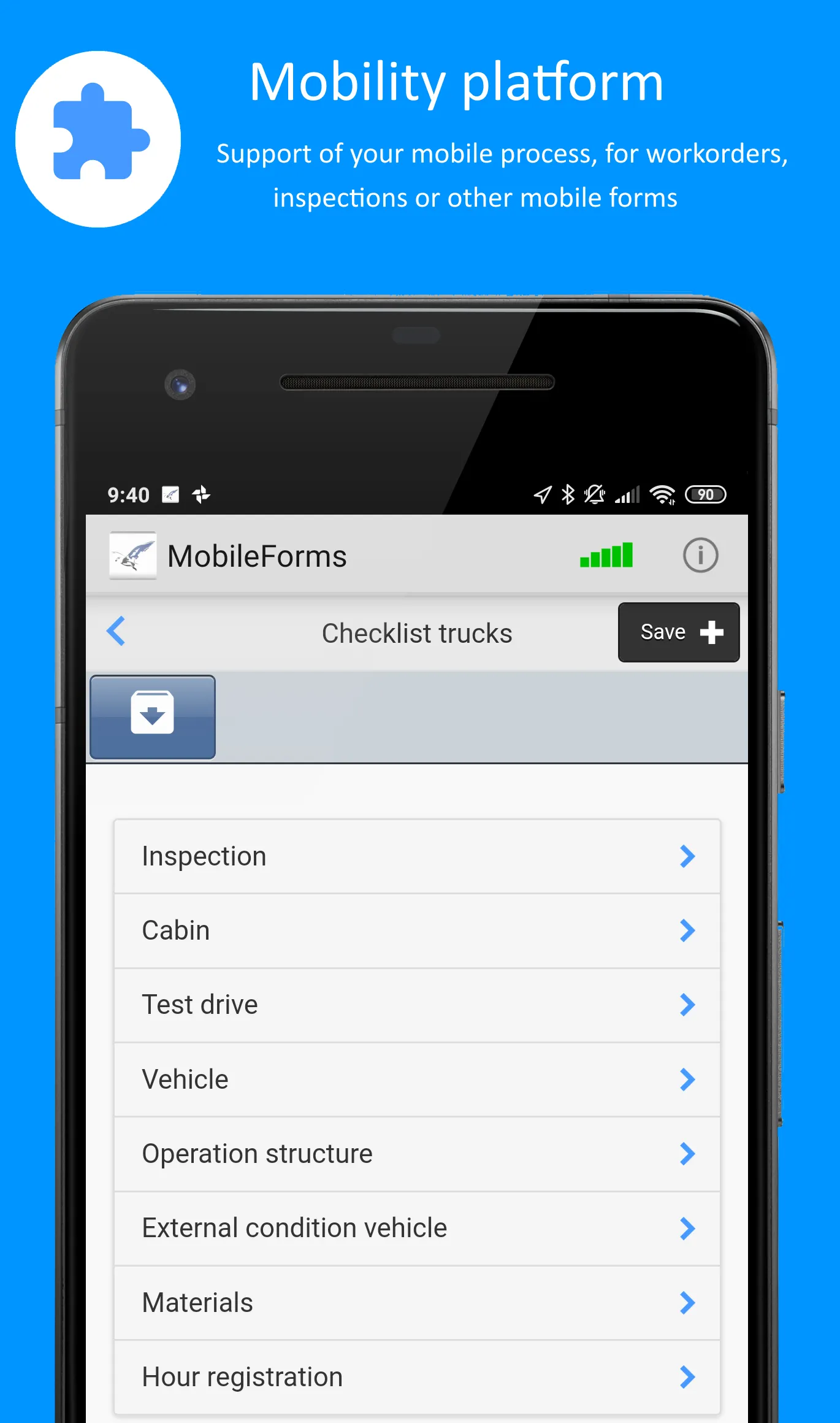 OmniMove Mobile Forms | Indus Appstore | Screenshot