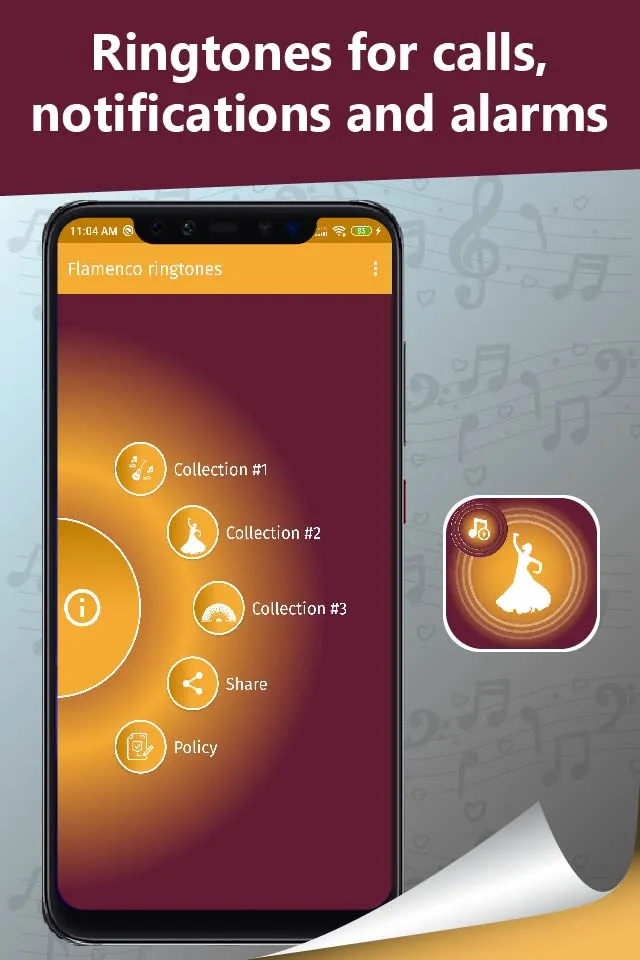 Ringtones Flamenco | Indus Appstore | Screenshot