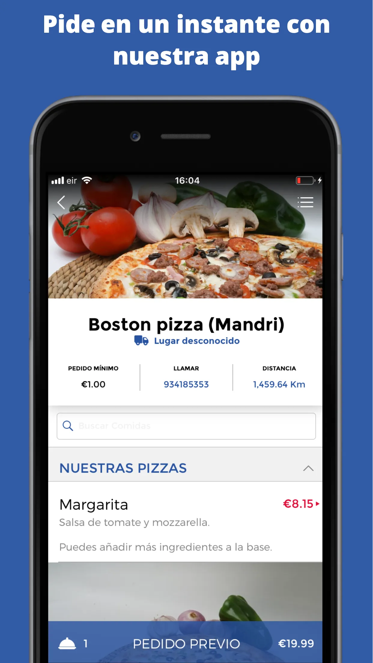 Boston Pizza Barcelona | Indus Appstore | Screenshot