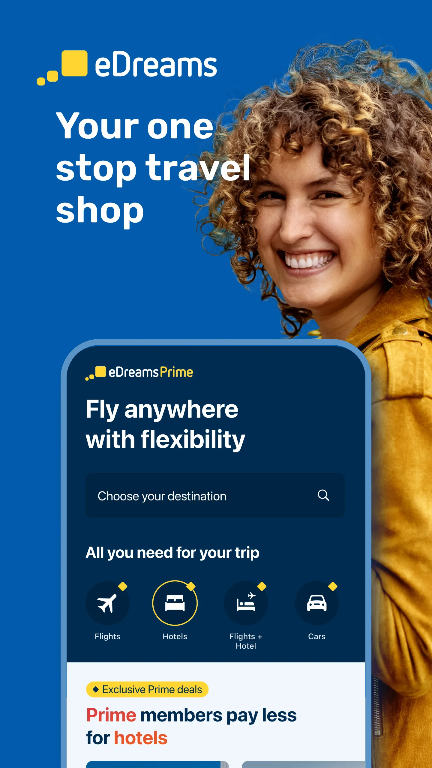 eDreams: Flights, Hotels, Cars | Indus Appstore | Screenshot