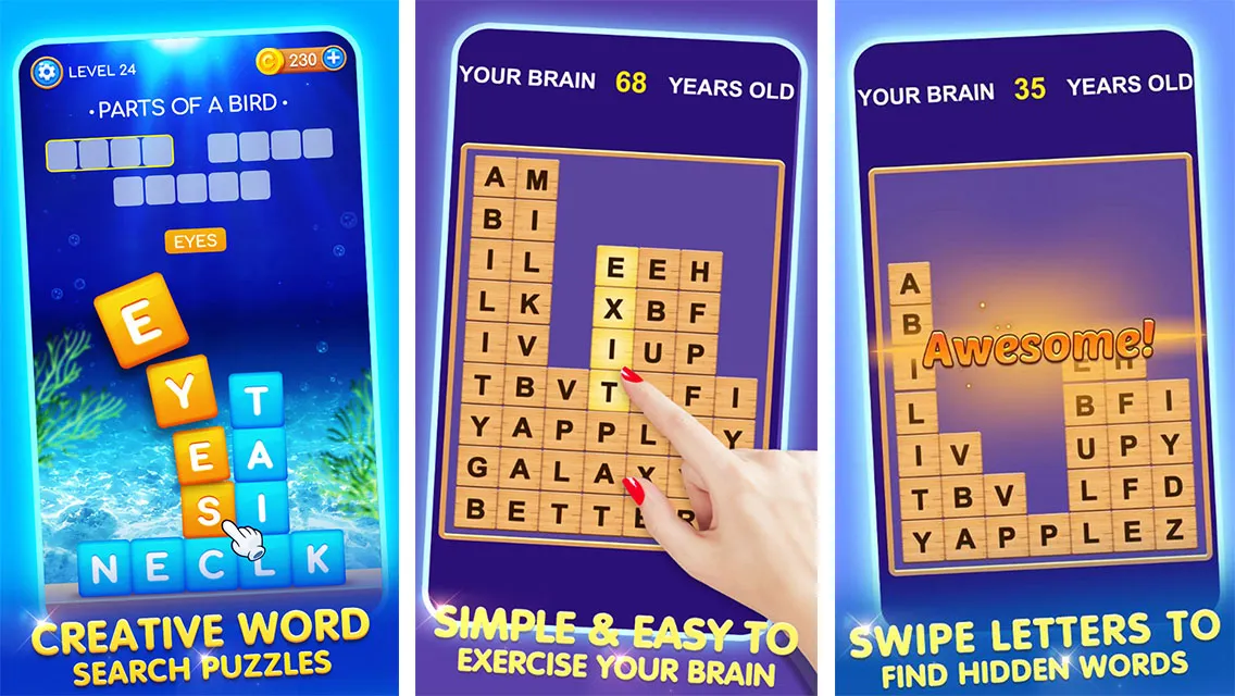 Word Swipe | Indus Appstore | Screenshot