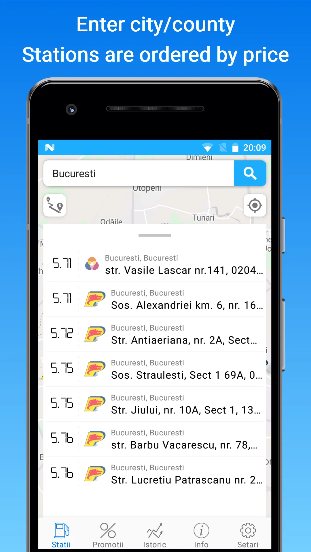 Peco Online - Fuel prices RO | Indus Appstore | Screenshot