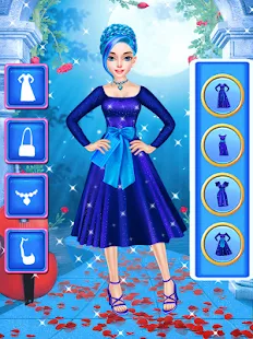 💙👸Blue Princess - Makeup Salon Games For Girls👗 | Indus Appstore | Screenshot