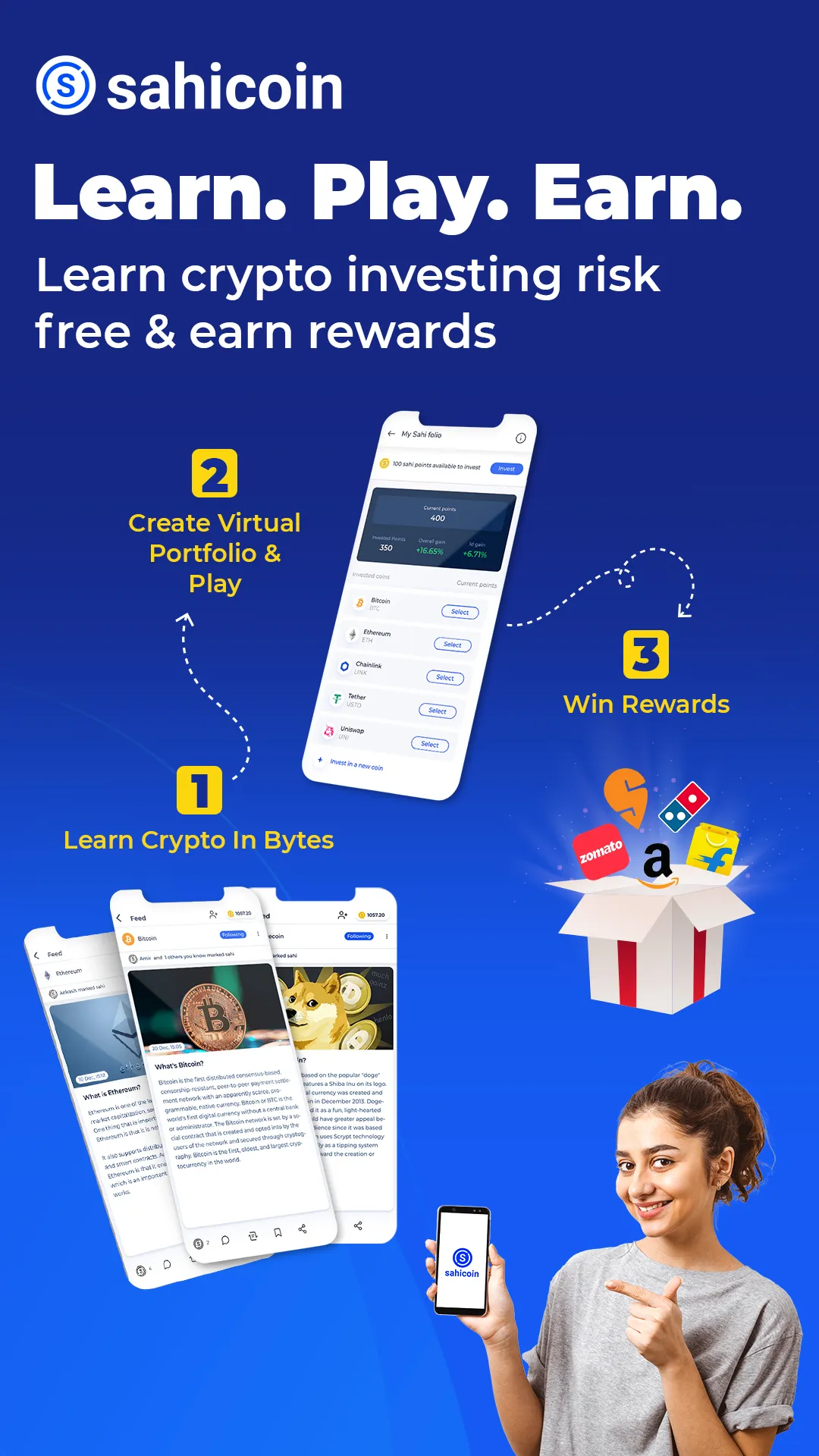 Sahicoin: Discover crypto | Indus Appstore | Screenshot