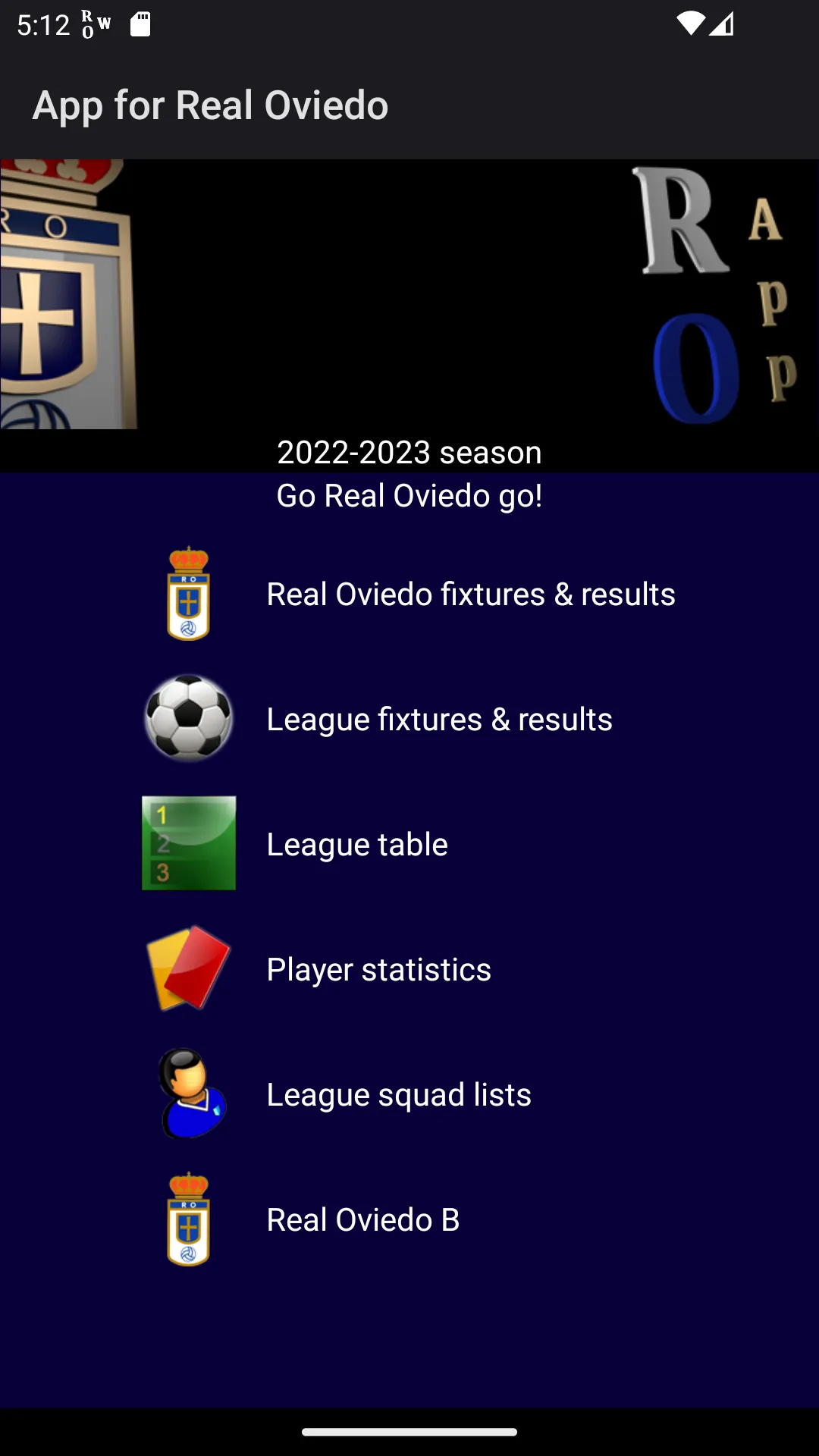 App for Real Oviedo | Indus Appstore | Screenshot