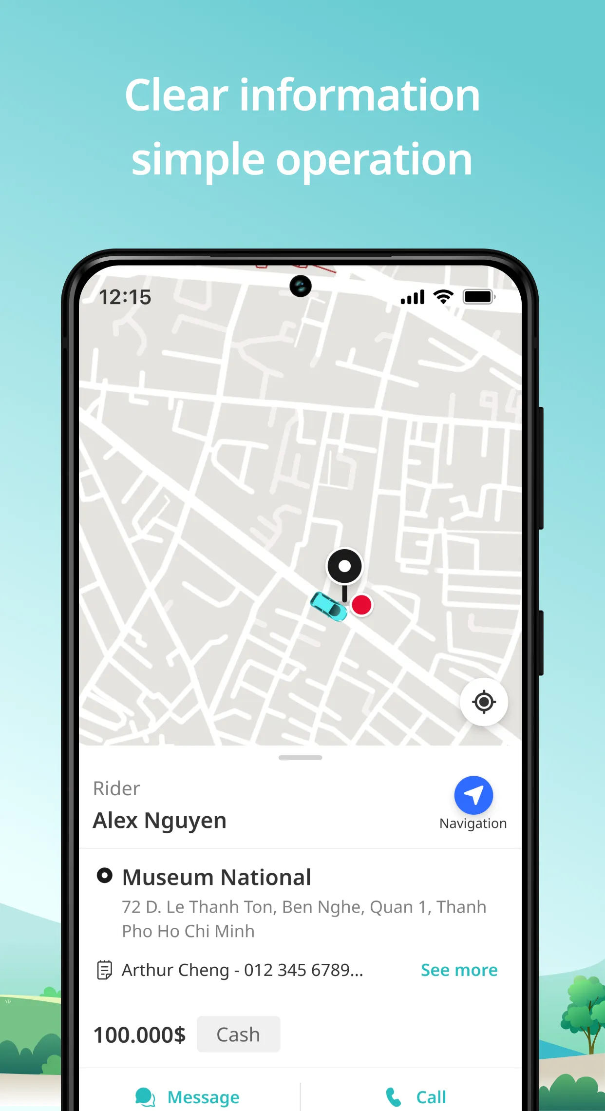 Xanh SM Driver | Indus Appstore | Screenshot