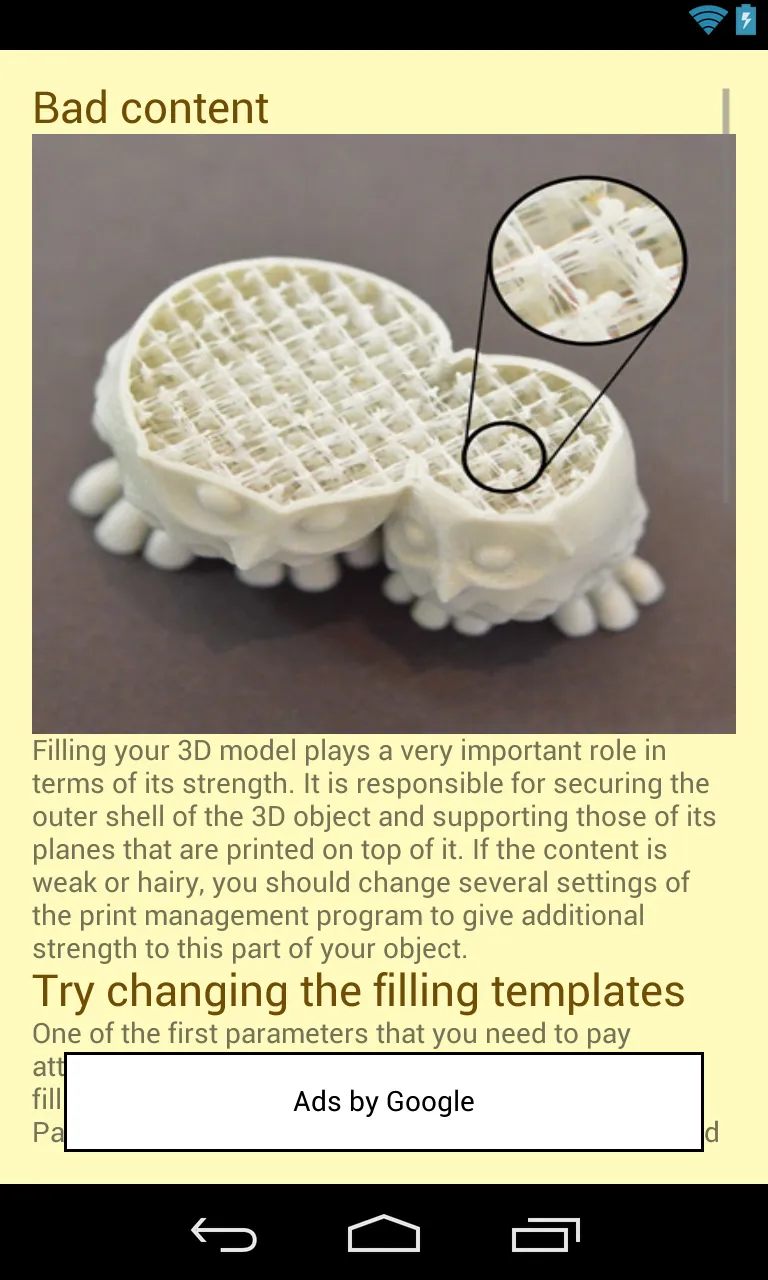 3D printer "Print errors V2" | Indus Appstore | Screenshot