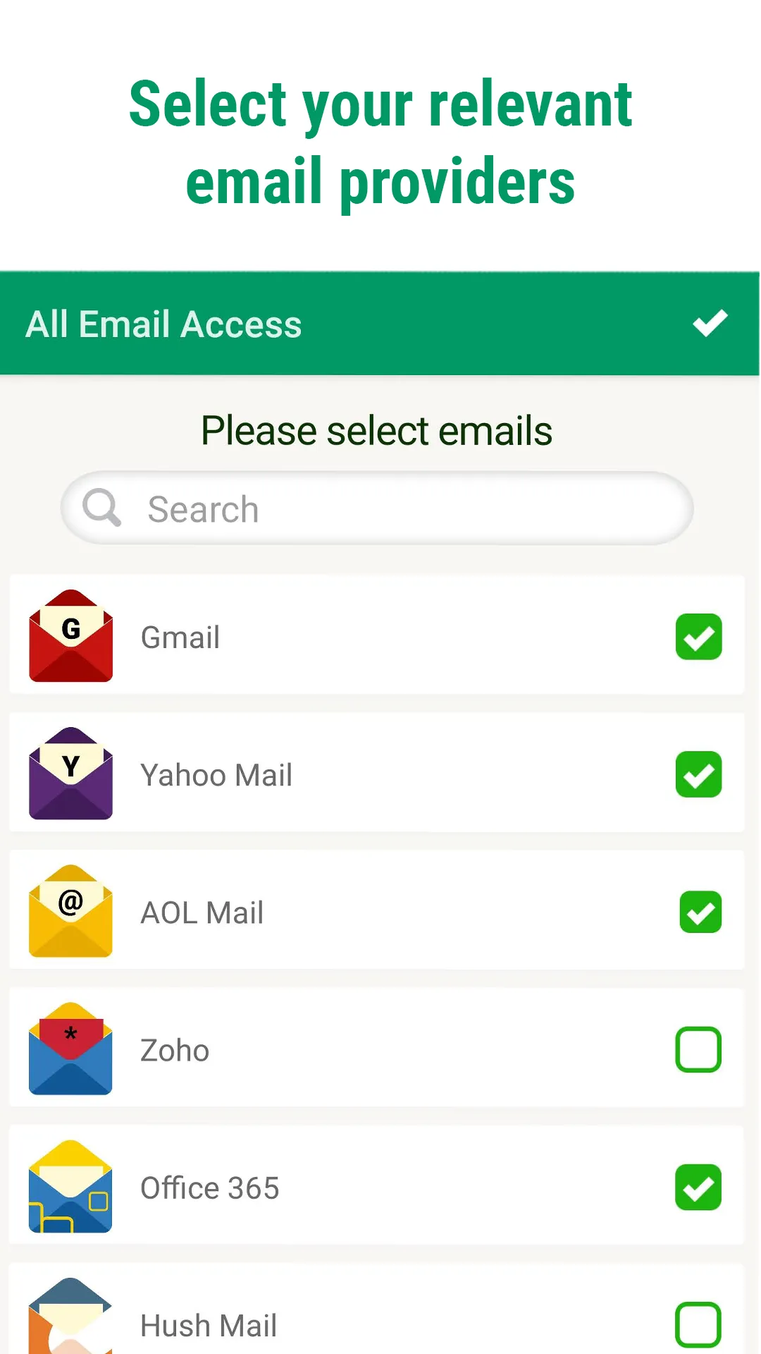 All Email Access: Mail Inbox | Indus Appstore | Screenshot