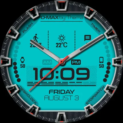 D-Max Watch Face | Indus Appstore | Screenshot