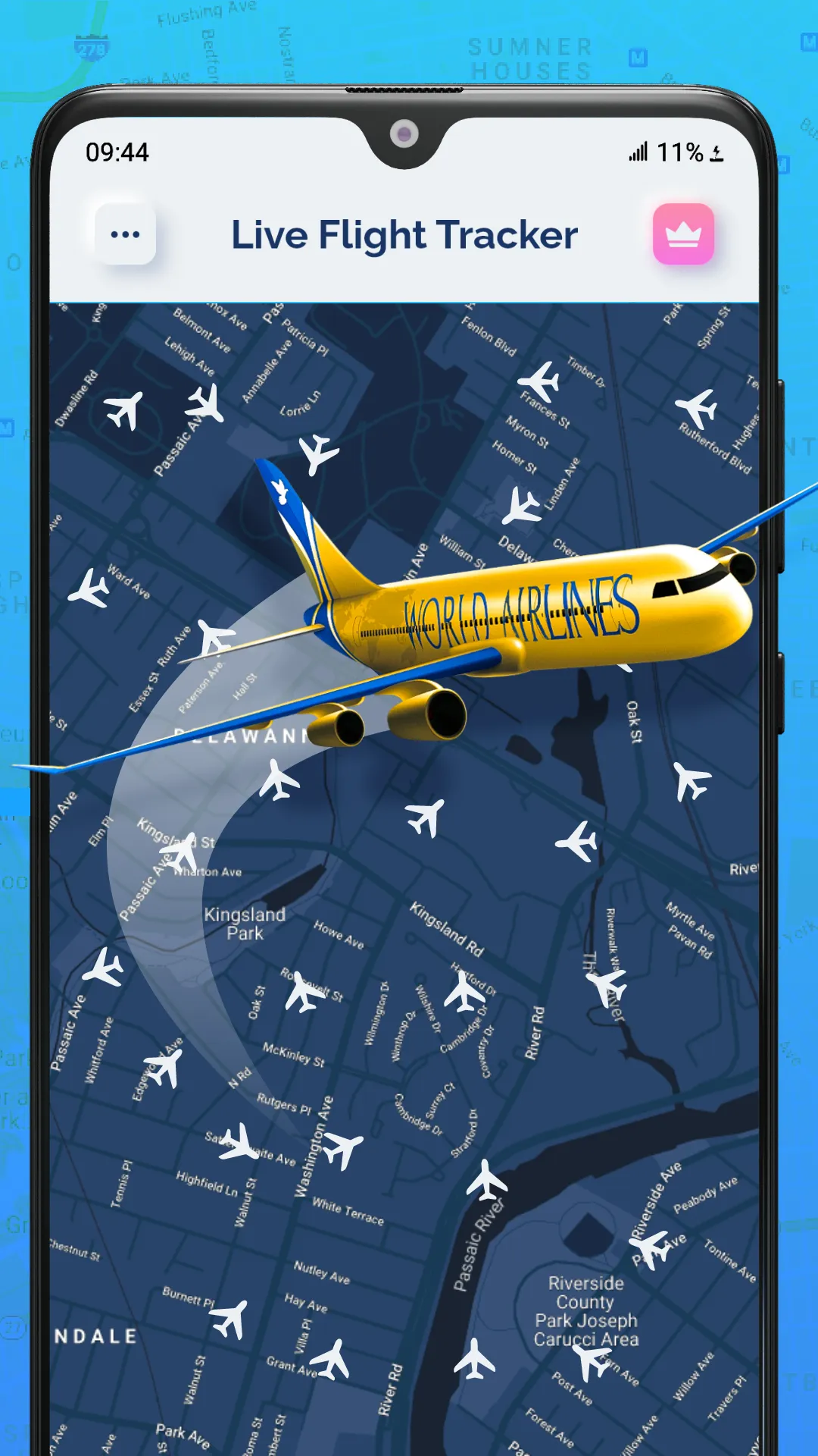 Live Flight Tracker - Radar | Indus Appstore | Screenshot