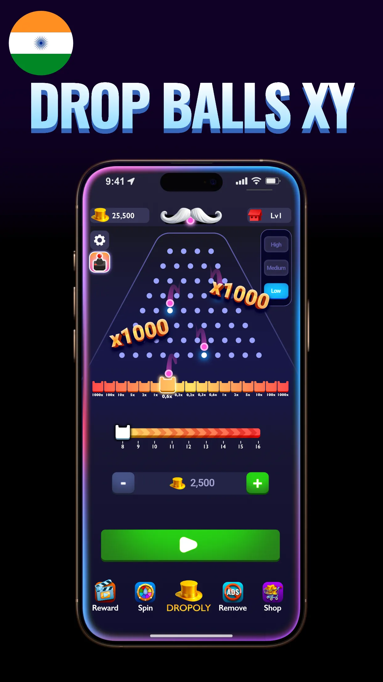 Plinko Poly - Plinko Balls XY | Indus Appstore | Screenshot