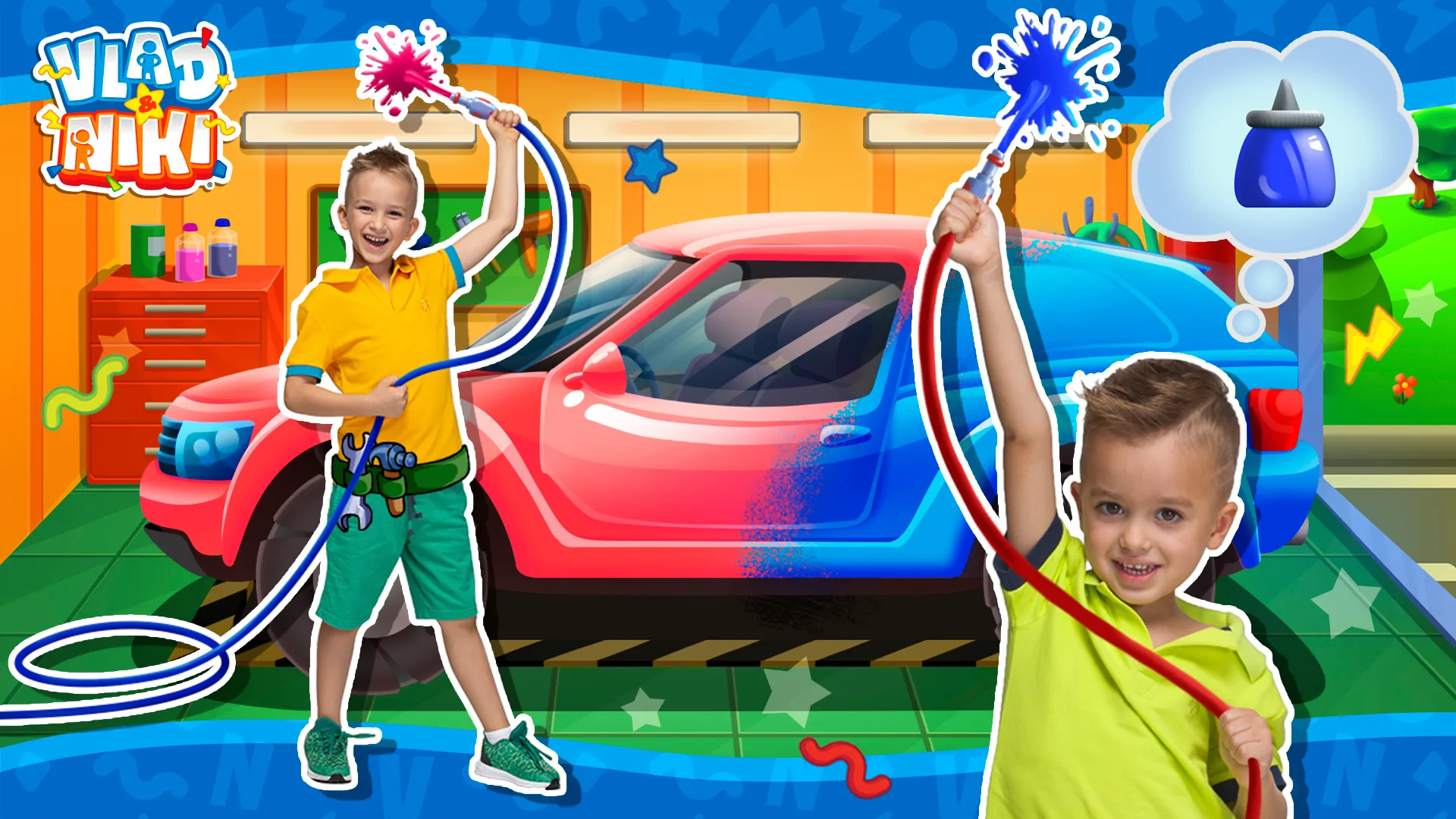 Vlad and Niki: Car Service | Indus Appstore | Screenshot