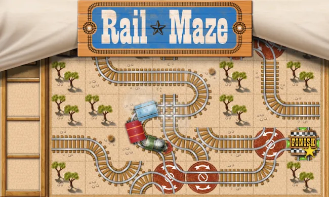 Rail Maze : Train puzzler | Indus Appstore | Screenshot