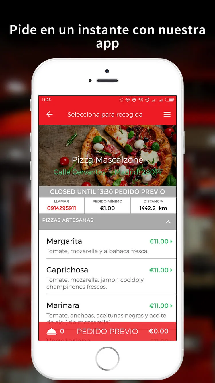 PIZZAMASCALZONE | Indus Appstore | Screenshot