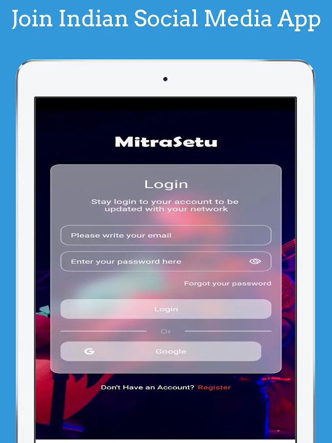 MitraSetu- Indian Social Media | Indus Appstore | Screenshot