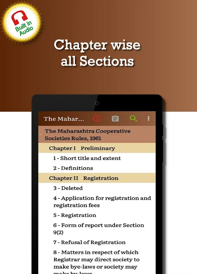 Maharashtra CoOp Soc Rules1961 | Indus Appstore | Screenshot